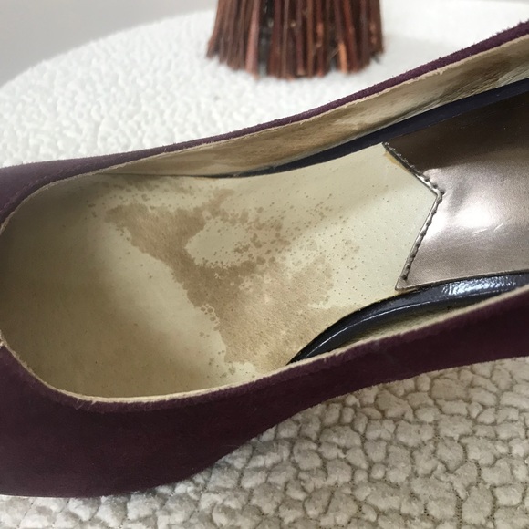 Purple Suede MICHAEL KORS Pressley Pumps Size 8 - Picture 5 of 6